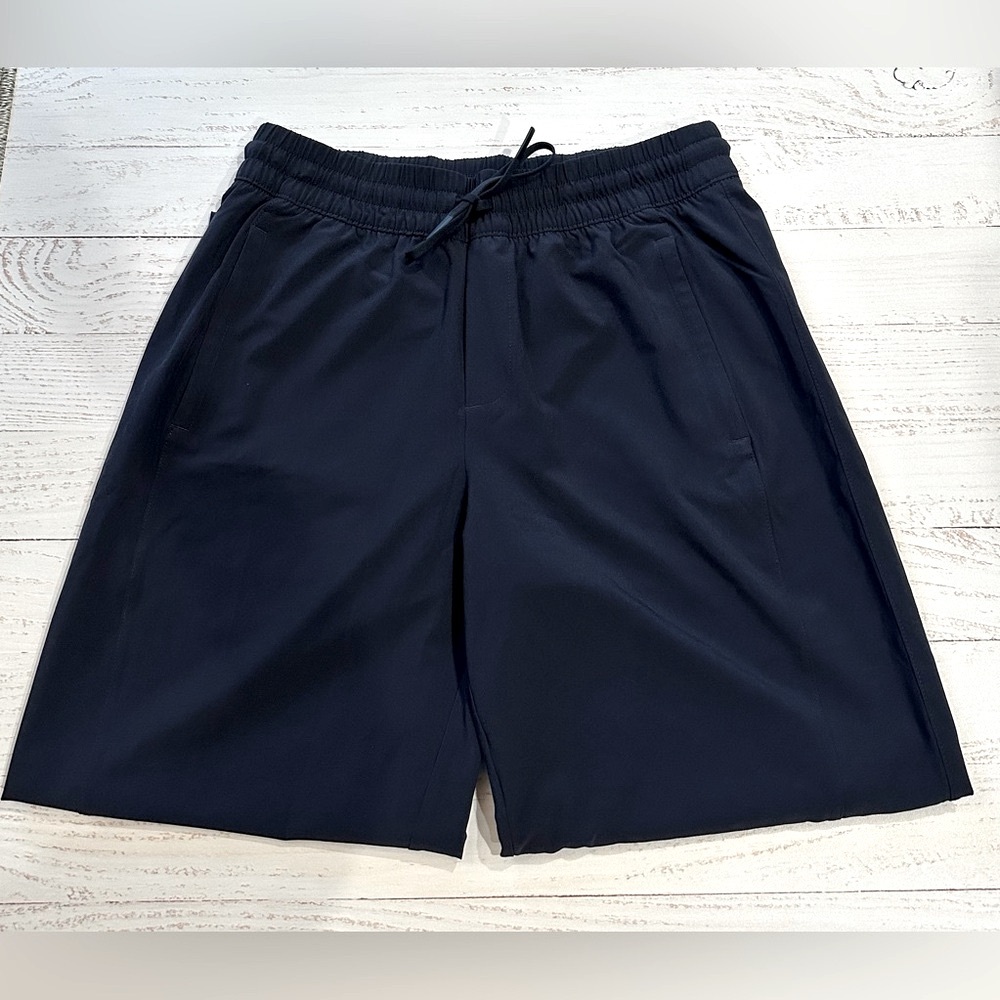 Athleta Arrival Ankle Straight Pants, Navy Blue, Size 4P - Picture 6 of 14